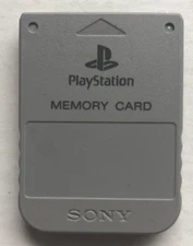 Official Sony PlayStation 1 PS1 Authentic Memory Card OEM Tested PSOne