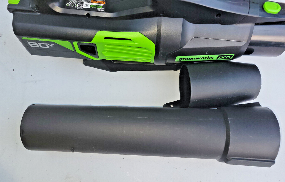 leaf blower Greenworks Pro 80V 730CFM Blower BLB489Tool only works