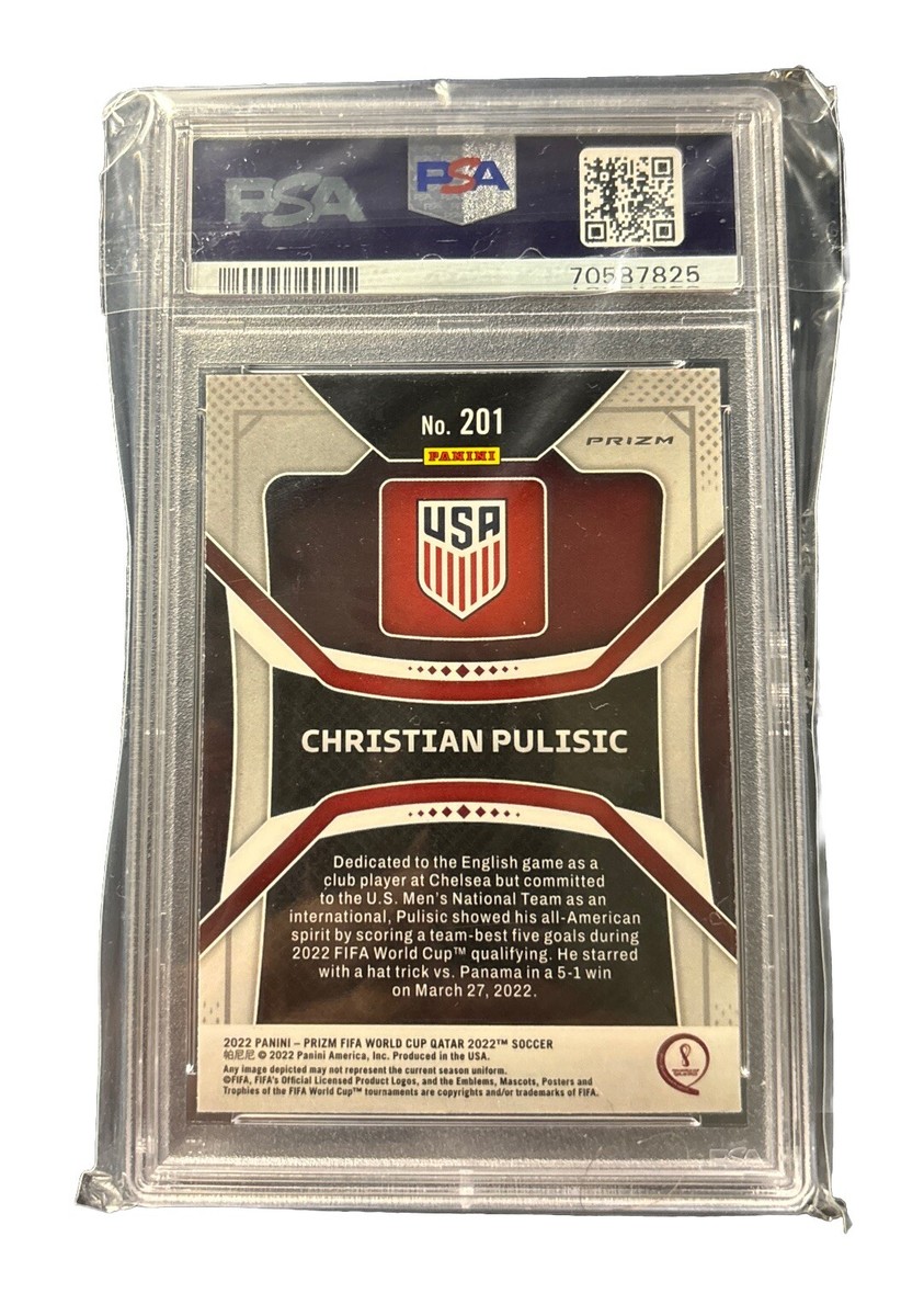 2022 Panini Prizm World Cup Qatar - Christian Pulisic #201 Green