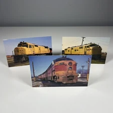Milwaukee Road Fairbanks-Morse CFA-16 25c, FP-45 1, E-7 18B Locomotive Postcards