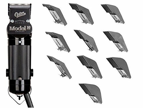 Combo New Oster Model 10 Limited Edition Hair Clipper + 10 Piece Comb Set
