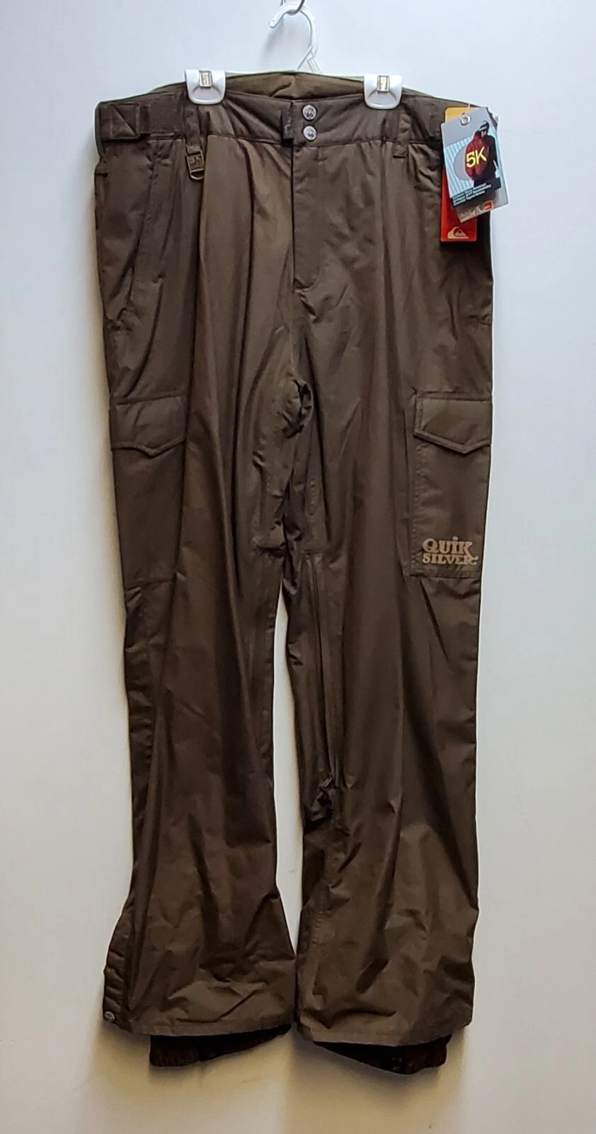 QUIKSILVER Men's SIDESLIP Snow Pants - Brown - Large - NWT
Opens in a new window or tab