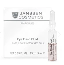 Janssen Cosmetics EYE FLASH FLUID Contains 25 Ampoules x 2 ml exp 06/28
