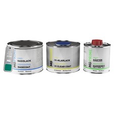 Peinture voiture kit couche de fond pour Peugeot KRM Vert Vaillant 1,25L