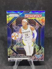 Arike Ogunbowale 2024 Panini Prizm WNBA Monopoly WNBA14 Monopoly GO SSP Card