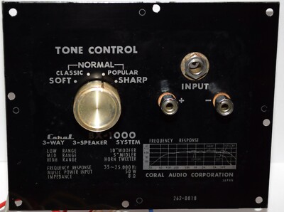 【激レア】CORAL BX-1000 3-WAY 3-SPEAKER ペア 激レア】CORAL BX-1000 3-WAY 3-SPEAKER ペア 激レア】CORAL BX-1000 3