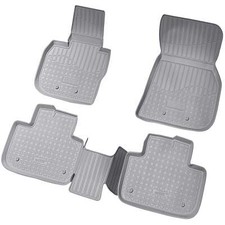 3D Gummi Fussmatten passend für BMW X3 G01 F97 | BJ ab 2017> | grau passgenau