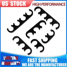 6pack Black Spark Plug Wire Separators Divider Looms For Chevy Ford 7mm8mm 3677 6pack Black Spark Plug Wire Separators Divider Looms For Chevy Ford 7mm8mm 3677