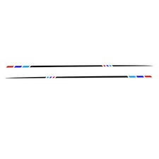 M Power Tri Color Sticker Side Skirt Decal for BMW 1 3 4 5 6 7 M3 M5 M6 X1 X3 X5
