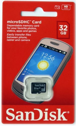 Sandisk Micro SD Card 32GB 16GB 8GB 4GB - HC1 Class 4 - Mobile Sandisk Micro SD Card 32GB 16GB 8GB 4GB - HC1 Class 4 - Mobile