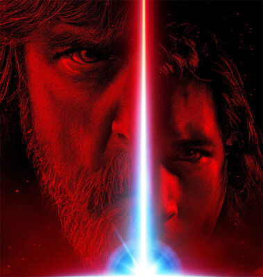 STAR WARS THE LAST JEDI MOVIE POSTER DS ORIGINAL Version B 27x40