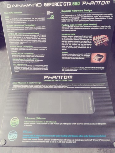 Graphic Card NVIDIA Gainward Phantom GTX 680 4GB - Imagen 7 de 7