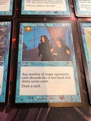 Wheel and Deal, Time Warp, Blatant Thievery and more - MTG Blue Magic | eBay