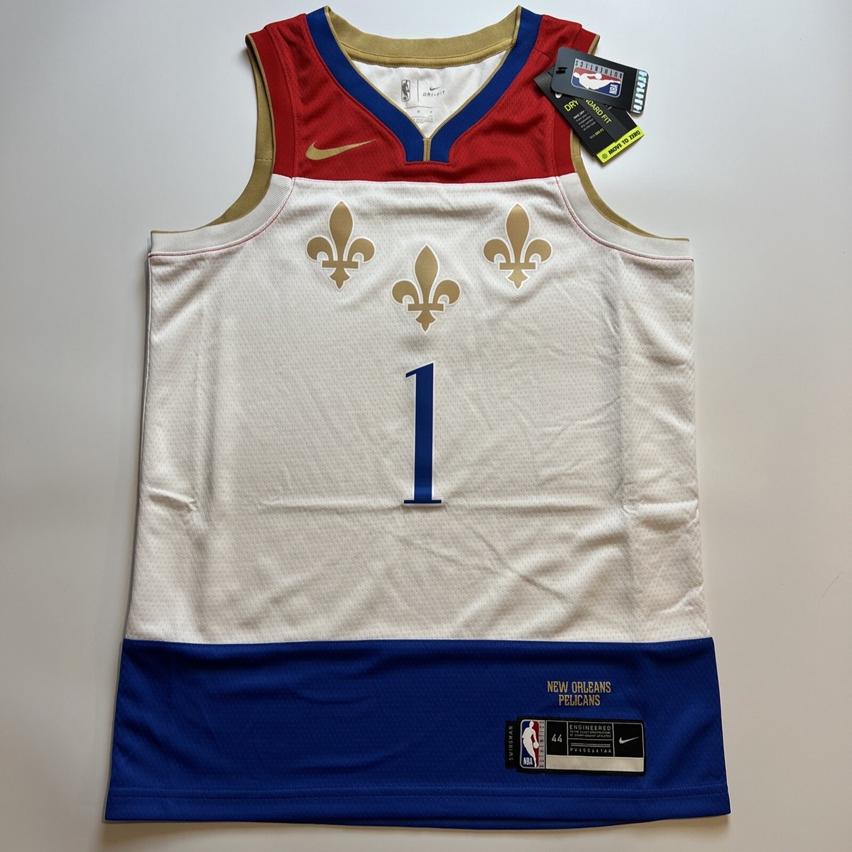 Zion Williamson New Orleans Pelicans Nike City Edition Swingman