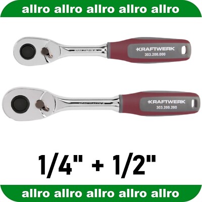 KRAFTWERK PRO LINE Umschaltknarren SET je 1x 1/4'' und 1/2'' - 303.200.900 -NEU-