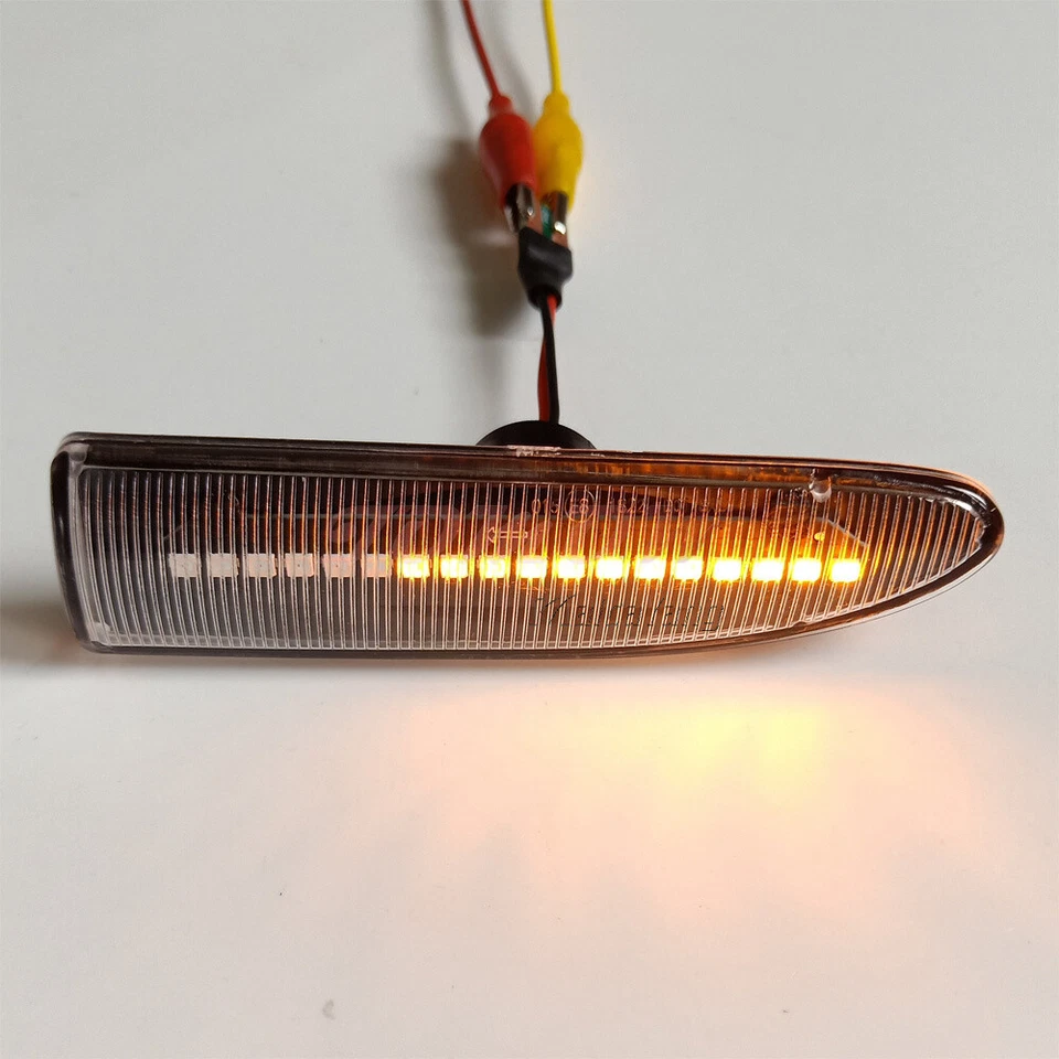 2 светодиодных последовательных боковых габаритных фонаря указателя поворота для JAGUAR X-TYPE 2002-2008 - Изображение 4 из 4