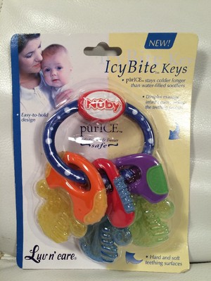 Luv N Care Nuby Pur Ice Bite Soother Key Ring Teether