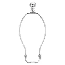 8 Inch Lamp Harp Kit with Finial 1 Set Detachable Lamp Shade Bracket Holder D...