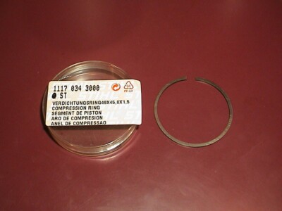 NEW OEM STIHL Chainsaw 49mm Piston Compression Ring 042AV 042 AV 1117-034-3000