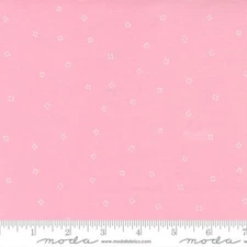 Moda  Sew Wonderful Lovely Pink 100% Quilt Cotton Fabric 45" 1 Yard + 30 in.