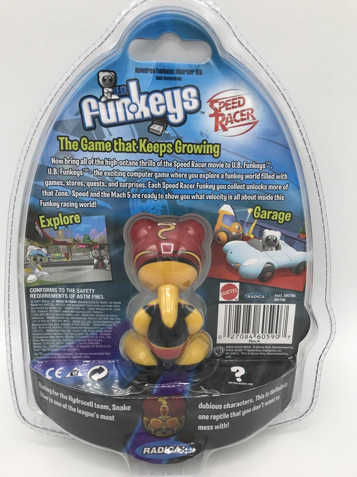UB Funkeys Speed Racer Snake Oliver Normal Version - Image 2 of 2