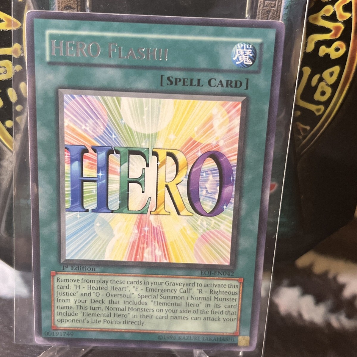 yugioh HERO Flash!! EOJ-EN042 Rare 1st Edition | eBay