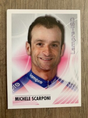 Michele Scarponi 2003 Cycling Postcard Team Card Tour De France Domina
