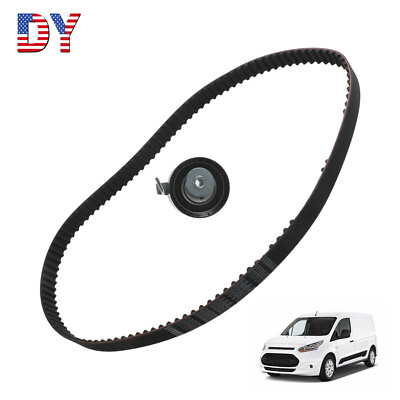 Timing Belt 117 Teeth & Belt Tensioner for Ford Fusion Escape Transit Connect