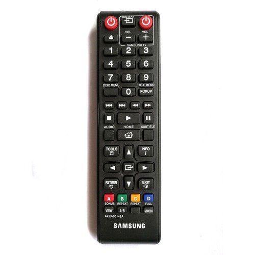 New AK5900149A For Samsung Bluray Disc BD Remote Control BDJM51 BDJM57C eBay
