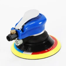 Air Random Orbital Palm Sander 6" Auto Body Orbit Sanding LOW VIBRATION 10000RPM