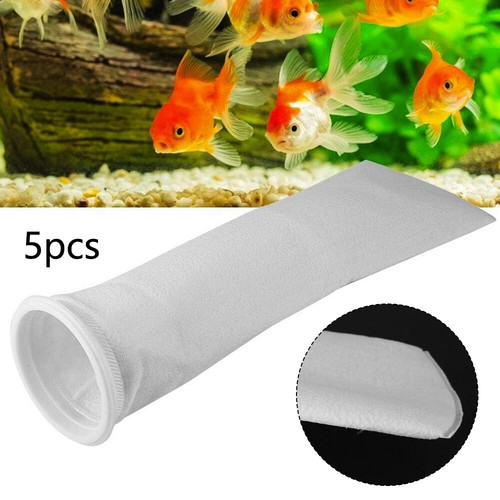 5 Stück 230*105 mm Mikron Meeresfilter Socke Beutel Ring Fischsumpf Aquarium Tank weiß - Bild 6 von 24