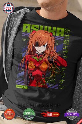 Asuka Langley Neon Genesis Evangelion Shirt Japanese Anime