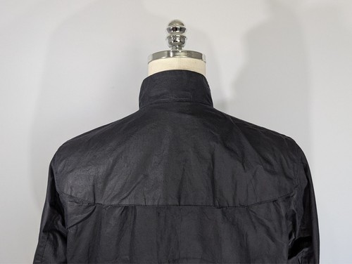 Barbour International Aspect Wax Jacket Size S Black Waxed Cotton - Picture 11 of 24