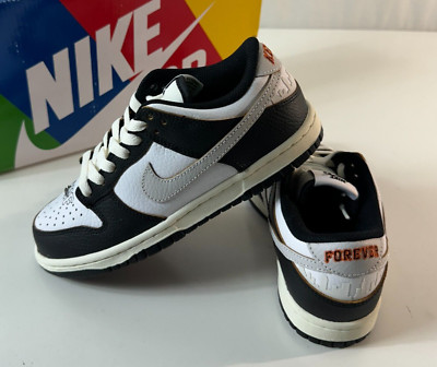 Nike x HUF SB Dunk Low San Francisco Sneakers Size 4.5 Black Nike x HUF SB Dunk Low San Francisco Sneakers Size 4.5 Black