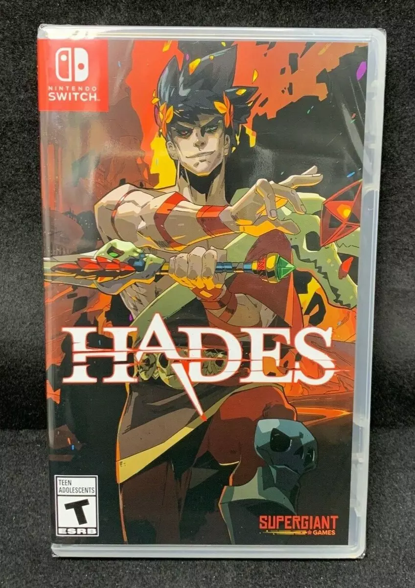 Console Nintendo Switch V2 + Jogo Hades Mídia Física