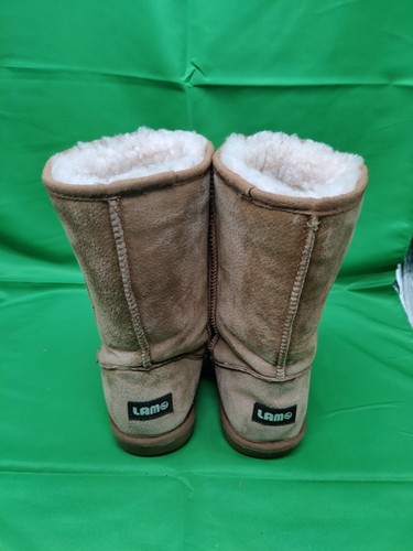 LAMO Size 10 Classic Women's Mid-Calf Fleece Faux Fur Boots D - Picture 2 of 8
