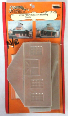 CHOOCH ENTERPRISES  9120 HALLOWAY'S PLUMBING SUPPLY BUILDING HO SCALE