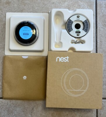 Google Nest Learning Thermostat Stainless Steel 02A NEST Tested