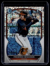Frederick Bencosme 2023 Bowman Chrome 1st Speckle Refractor Card /299 #BCP-35