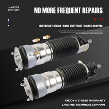 Pair Front Shock Struts Fit Rolls Royce Ghost RR4 Wraith RR5 Dawn RR6 2008-2019