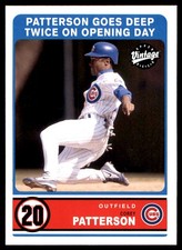 Corey Patterson 2003 Upper Deck Vintage #319 Cubs MLB READ FREE SHIPPING