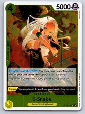 S-Snake OP13-114 Rare Carrying On His Will One Piece Foil Near Mint