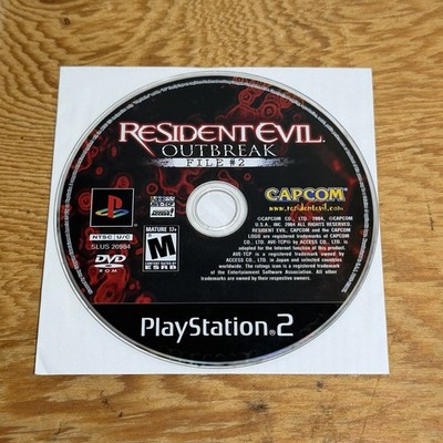 Resident Evil Outbreak File 2 (Sony PlayStation 2 PS2, 2005) Disc Only