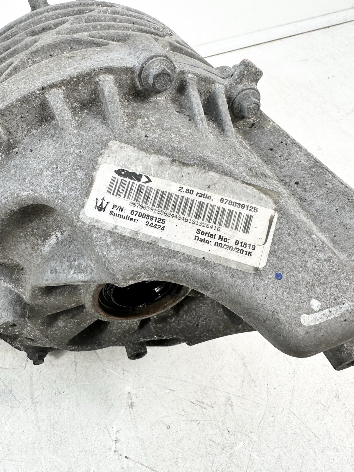 2014 -2024 MASERATI QUATTROPORTE AWD 3.0L REAR DIFFERENTIAL CARRIER 2.80 OEM 40K