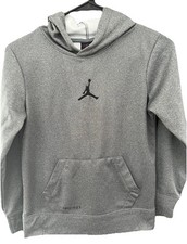 Nike Jordan Embroidered Jumpman Hoodie Youth Med 10-12 . Nike DRI-Fit 95C084-GE