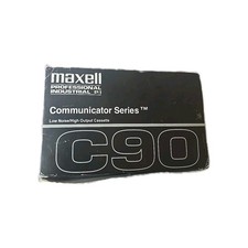 New - Maxell Professional Industrial Communicator Series C90 Cassettes - 8 Pack