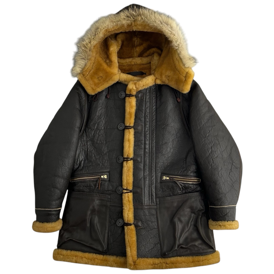 Chaqueta Bomber Morgan Memphis Belle Tipo B-7 Piel de Oveja M Marrón