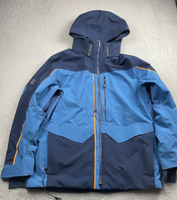 Obermeyer Jacket Mens XL Blue Kodiak Fusion Series Recco Primaloft Insul G2U