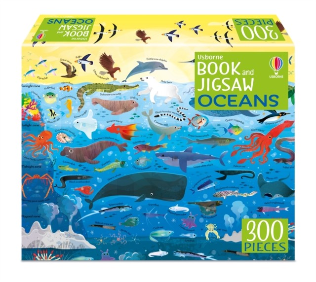 Usborne Book and Jigsaw Oceans by Sam Smith (Paperback Book)
