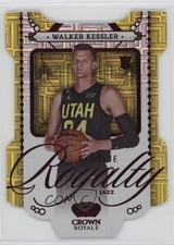 2022-23 Panini Crown Royale Rookie Royalty Asia Red Walker Kessler #22 1gx0